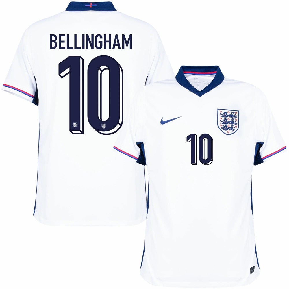 Maillot Angleterre Domicile Euro 2024 Bellingham (1)