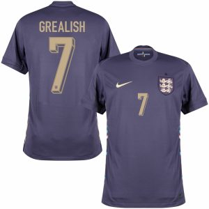 England Away Euro 2024 Grealish Jersey (1)