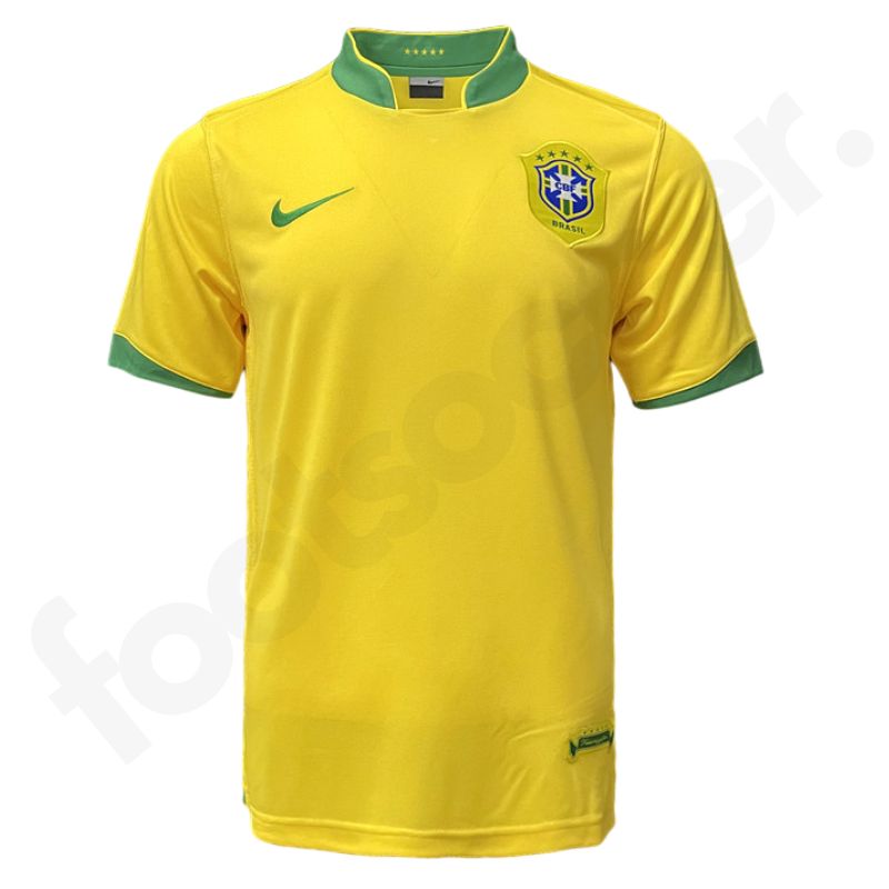 Maillot Bresil 2006 Domicile Retro Vintage (1)