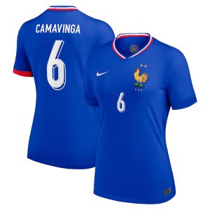 Women's French Team Home Euro 2024 Cavaminga Jersey (1)
