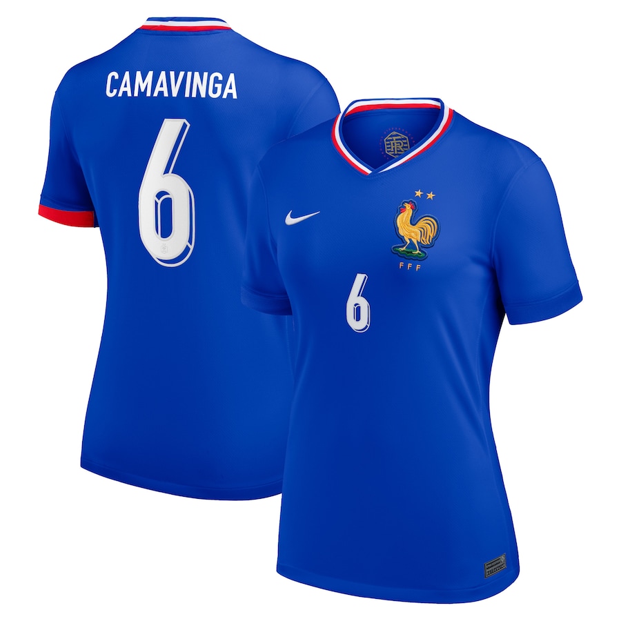 Maillot Equipe de France Femme Domicile Euro 2024 Cavaminga (1)