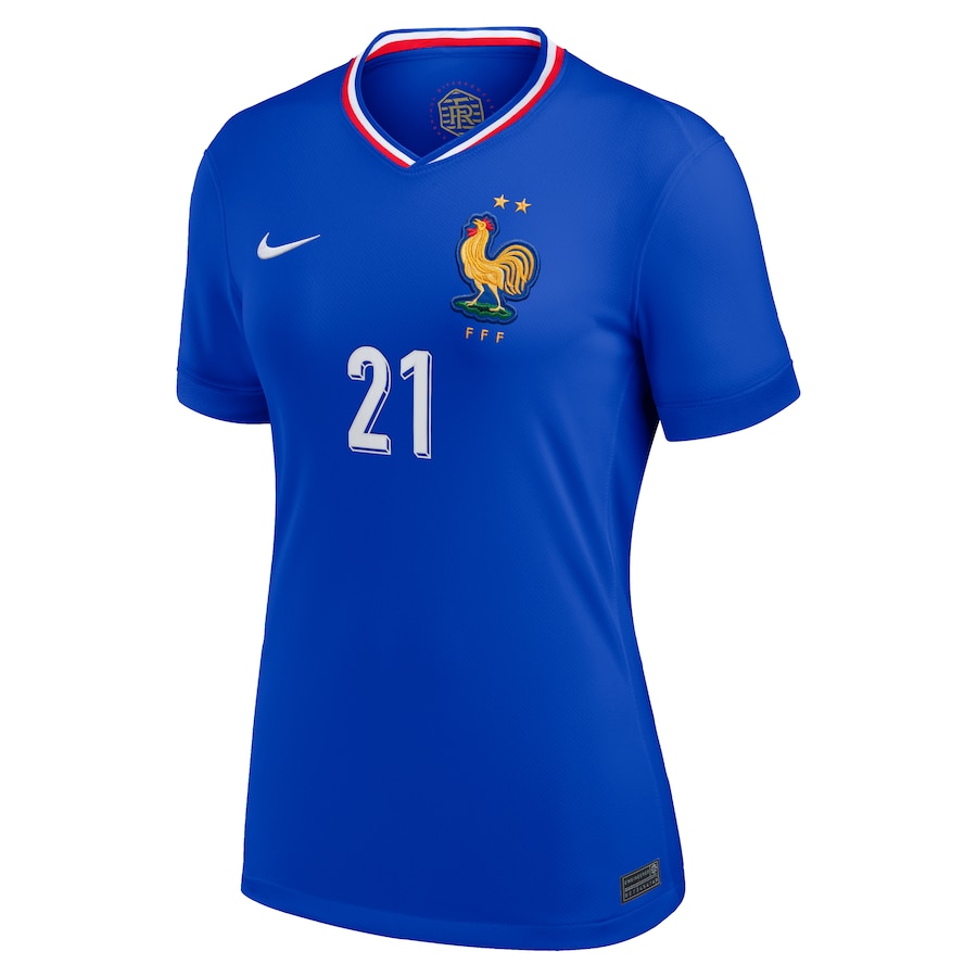 Maillot Equipe de France Femme Domicile Euro 2024 Clauss (2)