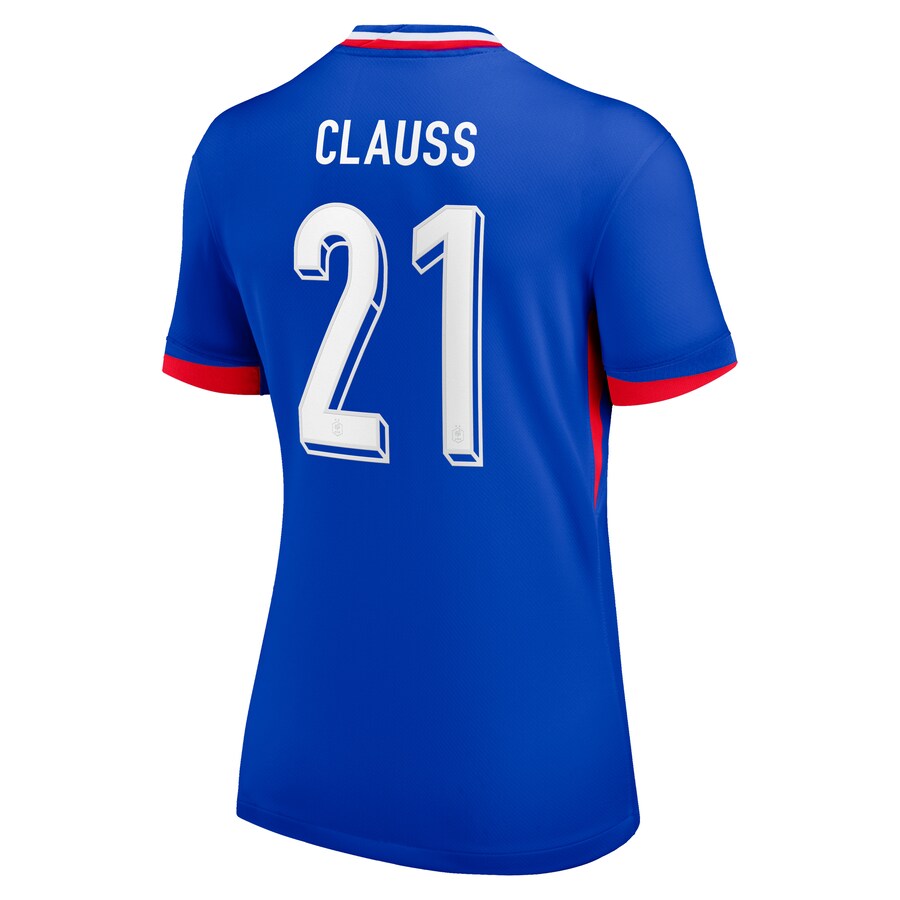 Maillot Equipe de France Femme Domicile Euro 2024 Clauss (3)