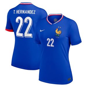 Women's French Team Home Euro 2024 T Jersey (1)