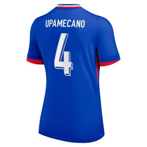 Maillot Equipe de France Femme Domicile Euro 2024 Upamecano (3)