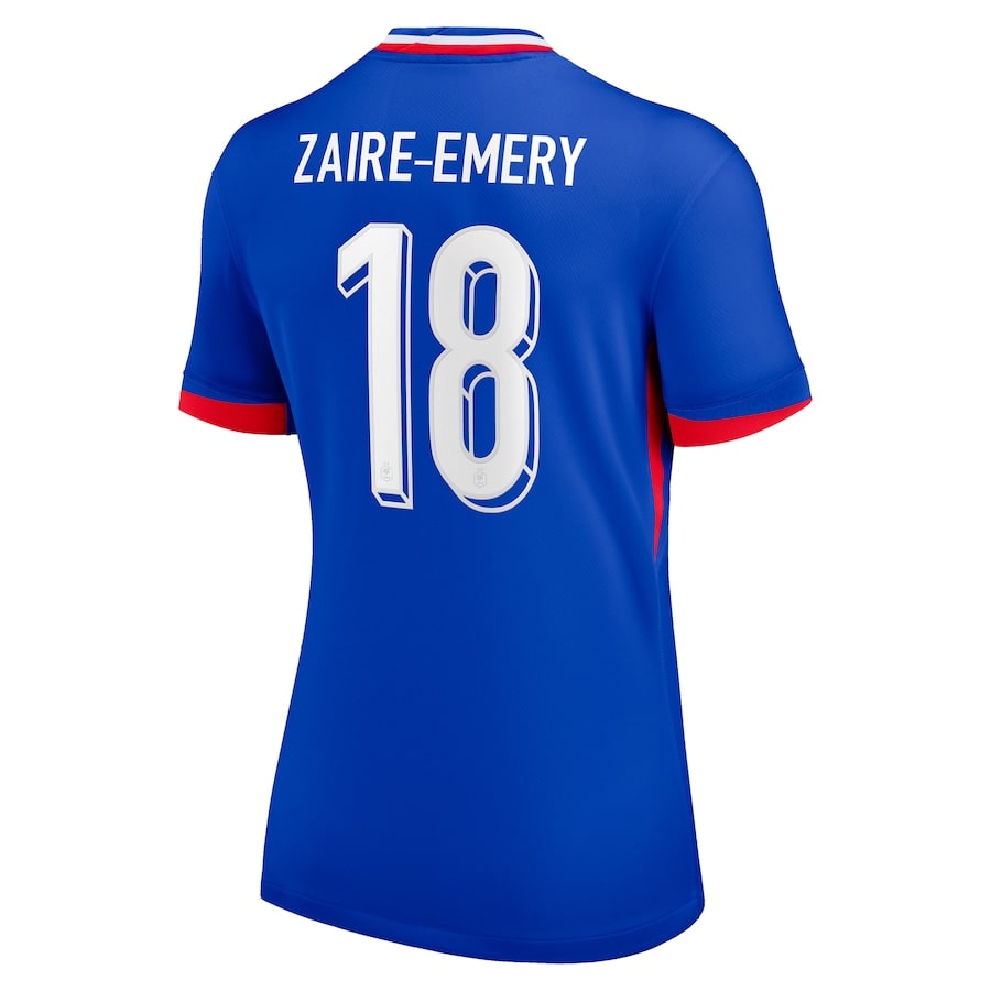Maillot Equipe de France Femme Domicile Euro 2024 Zaire Emery (3)