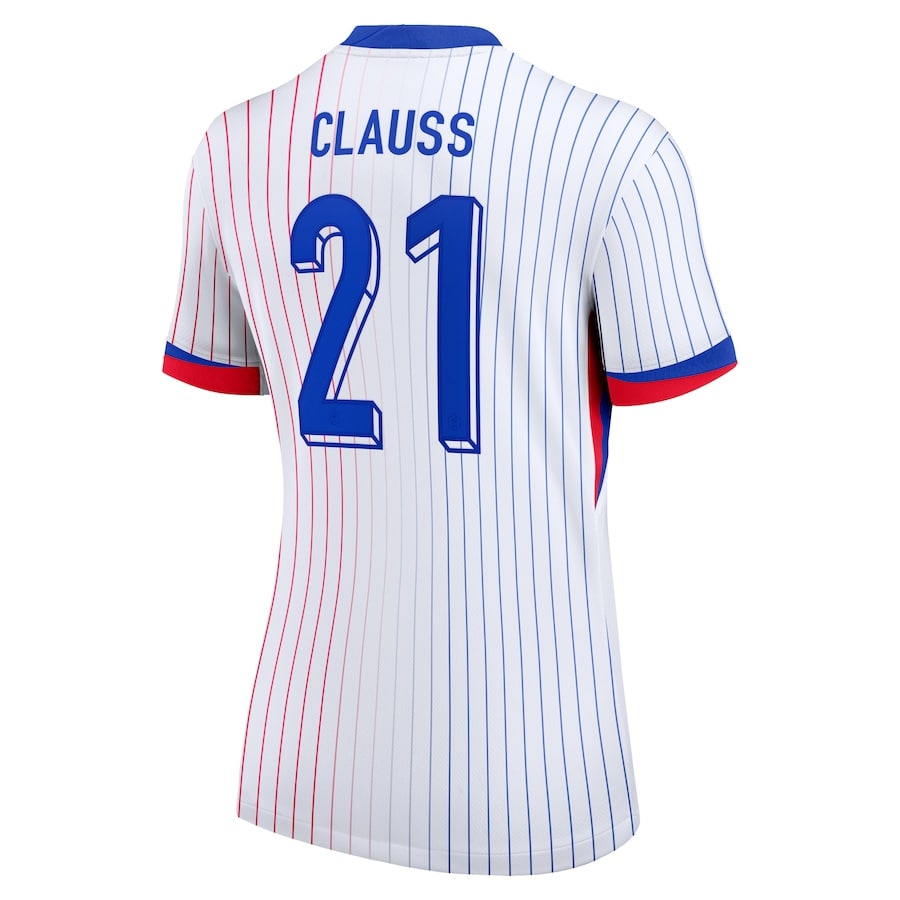 Maillot Equipe de France Femme Exterieur Euro 2024 Clauss (3)