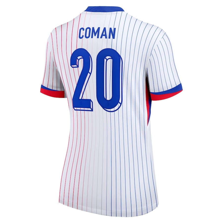Maillot Equipe de France Femme Exterieur Euro 2024 Coman (3)