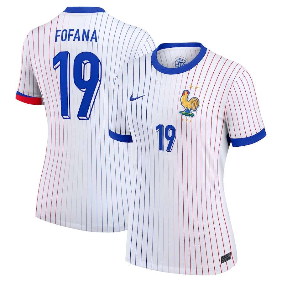 Maillot Equipe de France Femme Exterieur Euro 2024 Fofana (1)