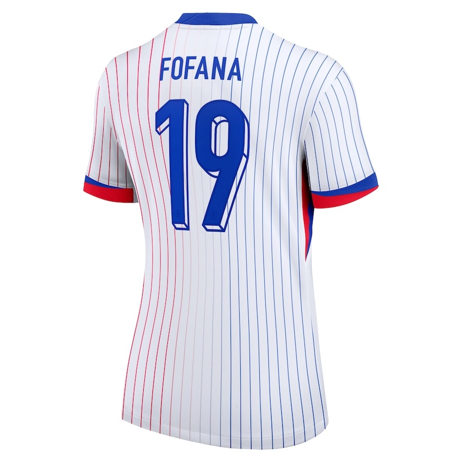 Maillot Equipe de France Femme Exterieur Euro 2024 Fofana (3)