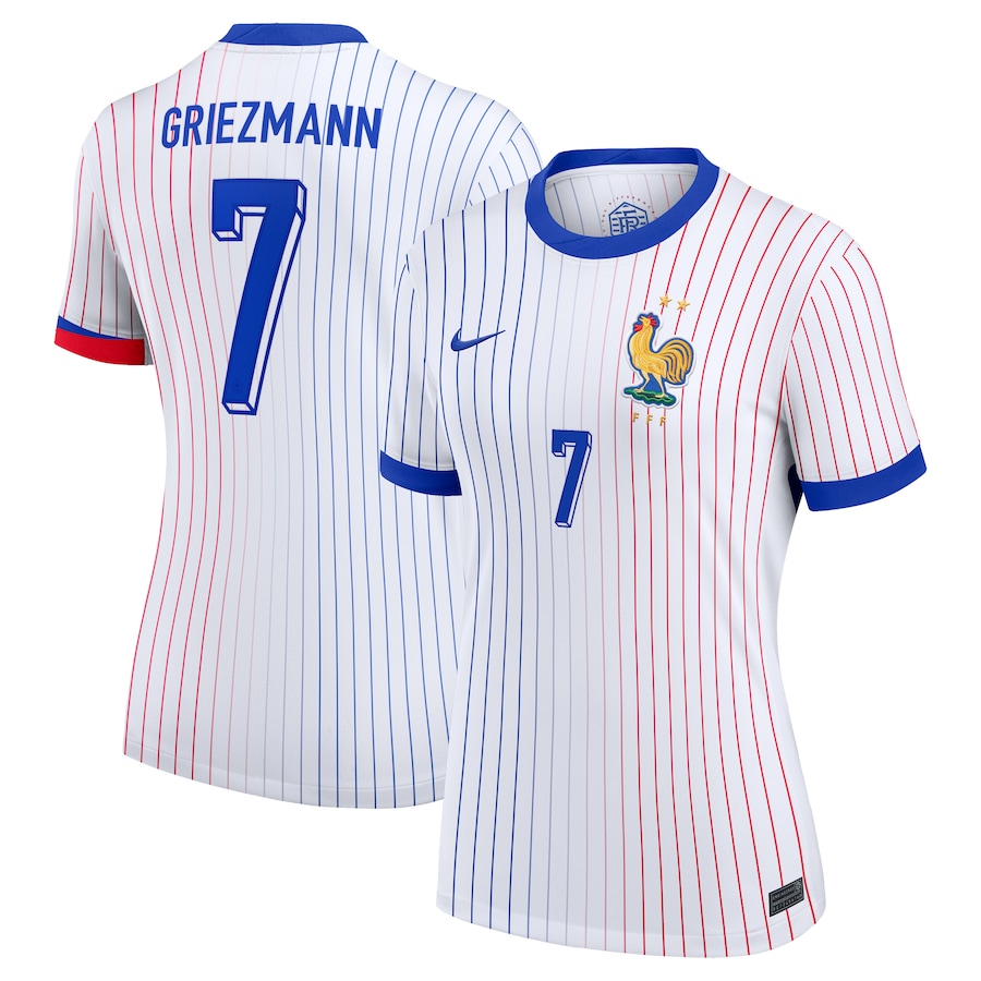 Maillot Equipe de France Femme Exterieur Euro 2024 Griezmann (1)