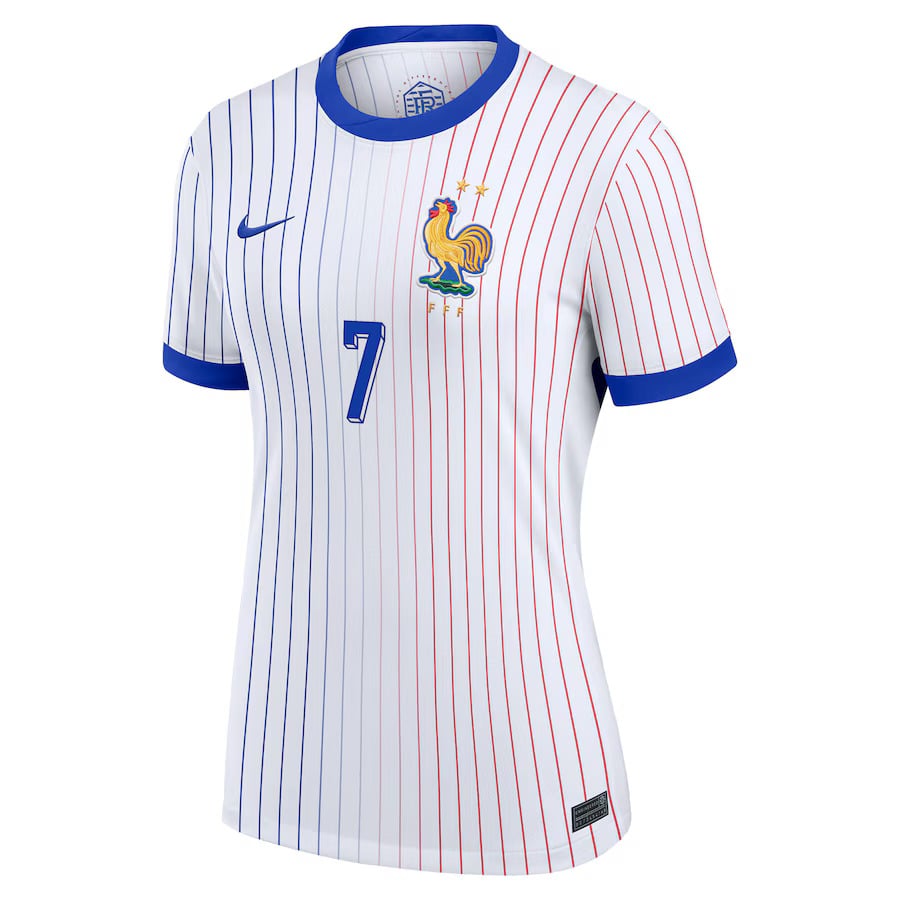 Maillot Equipe de France Femme Exterieur Euro 2024 Guendouzi (2)