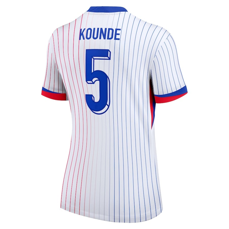 Maillot Equipe de France Femme Exterieur Euro 2024 Kounde (3)