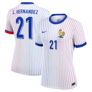 French Team Women's Away Euro 2024 Jersey L (1)
