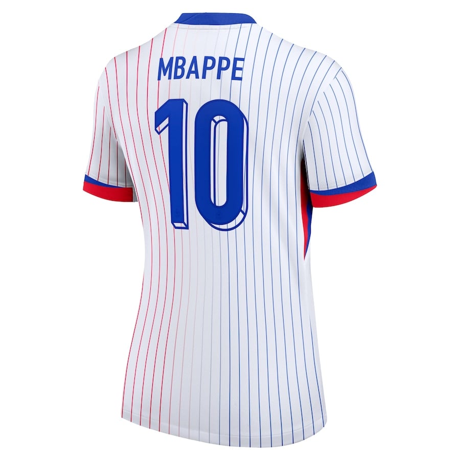 Maillot Equipe de France Femme Exterieur Euro 2024 Mbappe (3)