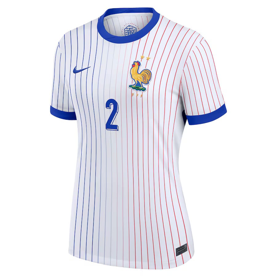 Maillot Equipe de France Femme Exterieur Euro 2024 Pavard (2)