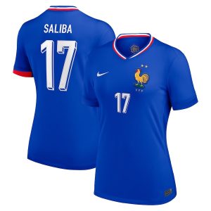 Maillot Equipe de France Femme Exterieur Euro 2024 Saliba (1)