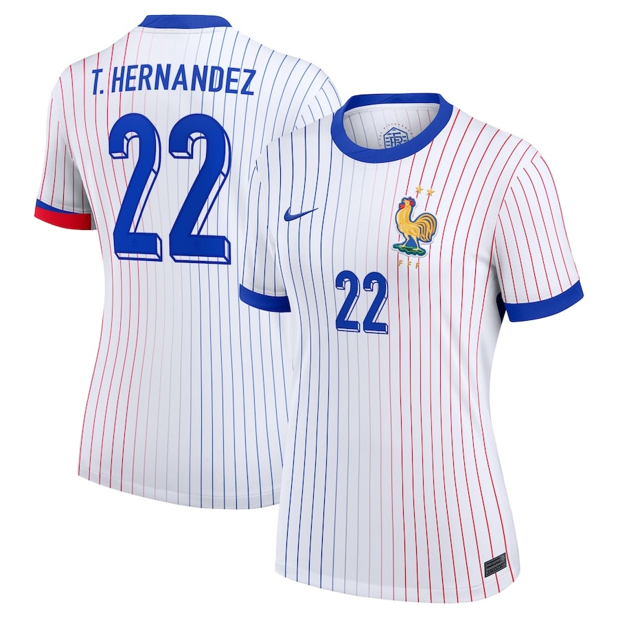 Maillot Equipe de France Femme Exterieur Euro 2024 T (1)