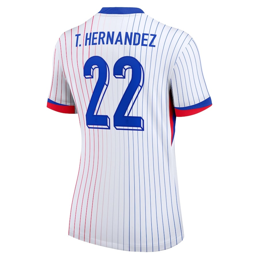 Maillot Equipe de France Femme Exterieur Euro 2024 T (3)