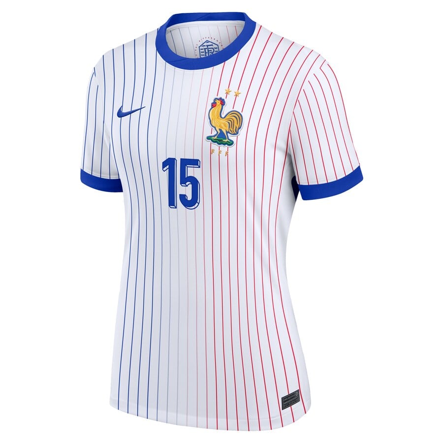 Maillot Equipe de France Femme Exterieur Euro 2024 Thuram (2)