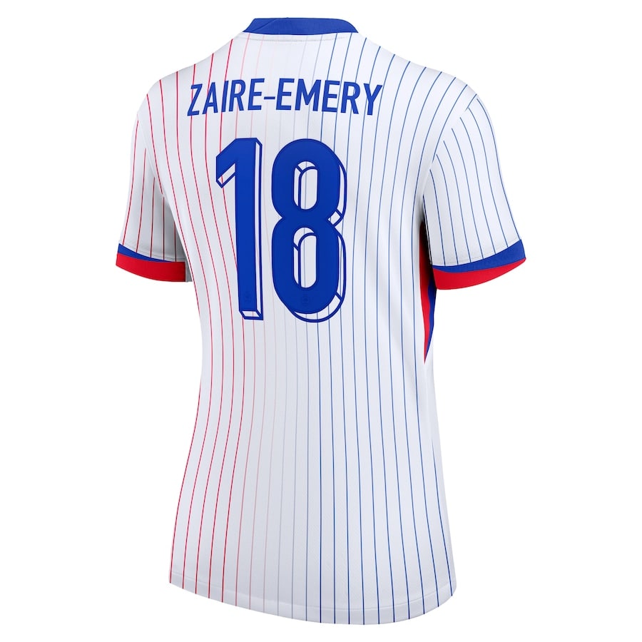 Maillot Equipe de France Femme Exterieur Euro 2024 Zaire Emery (3)