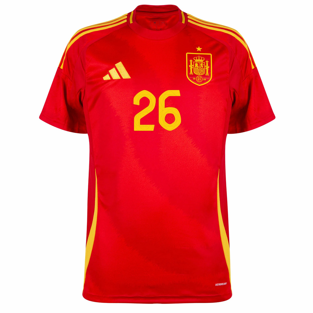 Maillot Espagne Domicile Euro 2024 Cubarsi (2)