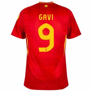 Spain Home Shirt Euro 2024 Gavi (3)