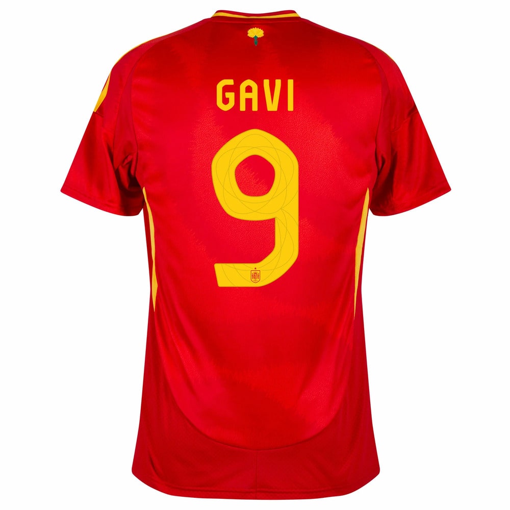 Maillot Espagne Domicile Euro 2024 Gavi (3)