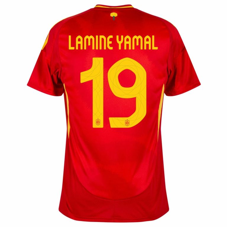 Spain Home Euro 2024 Jersey Lamine Yamal (2)