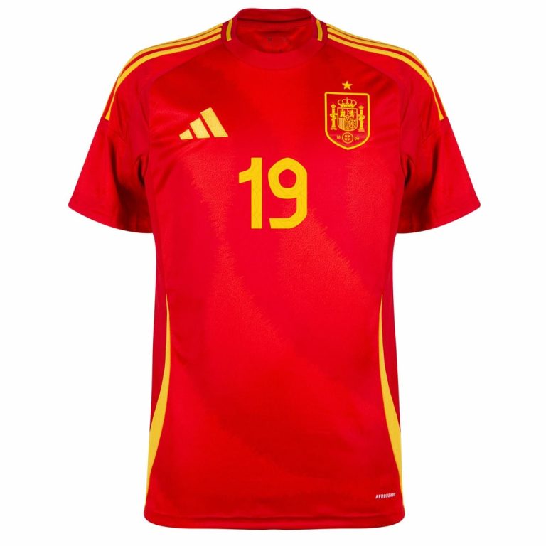 Spain Home Euro 2024 Jersey Lamine Yamal (3)