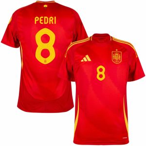 Spain Home Euro 2024 Pedri Jersey (1)