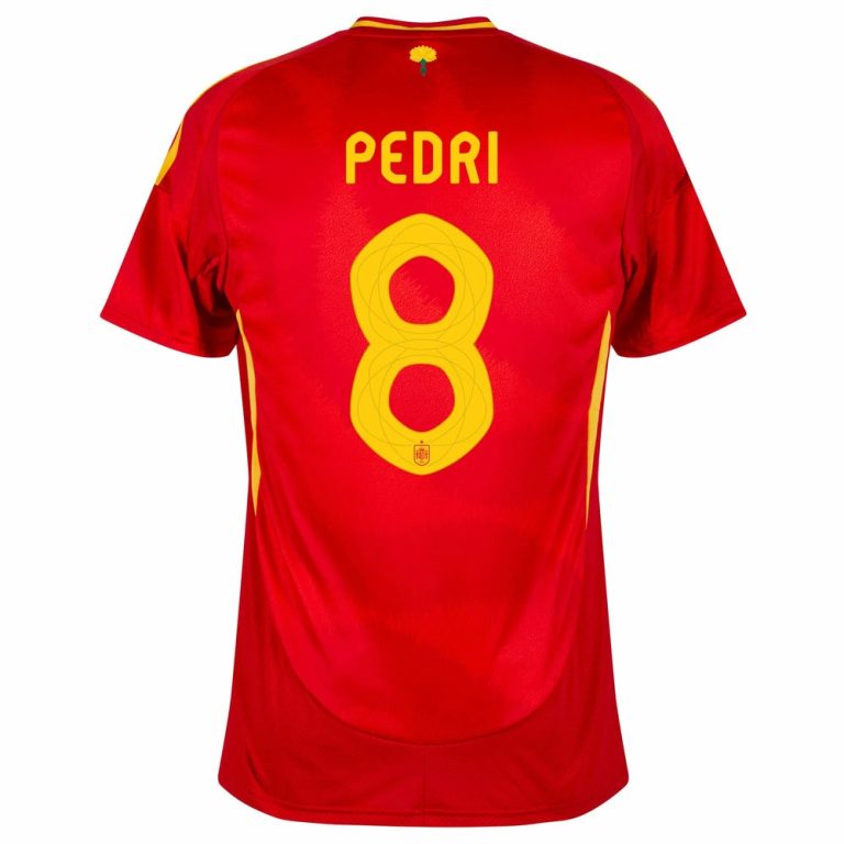 Spain Home Euro 2024 Pedri Jersey (3)