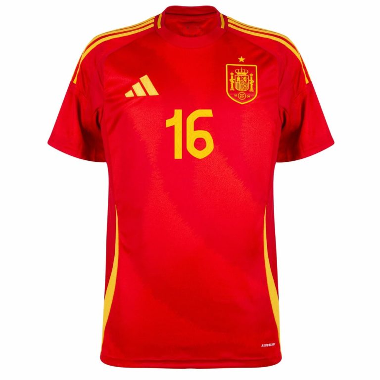 Spain Home Euro 2024 Rodri Jersey (2)
