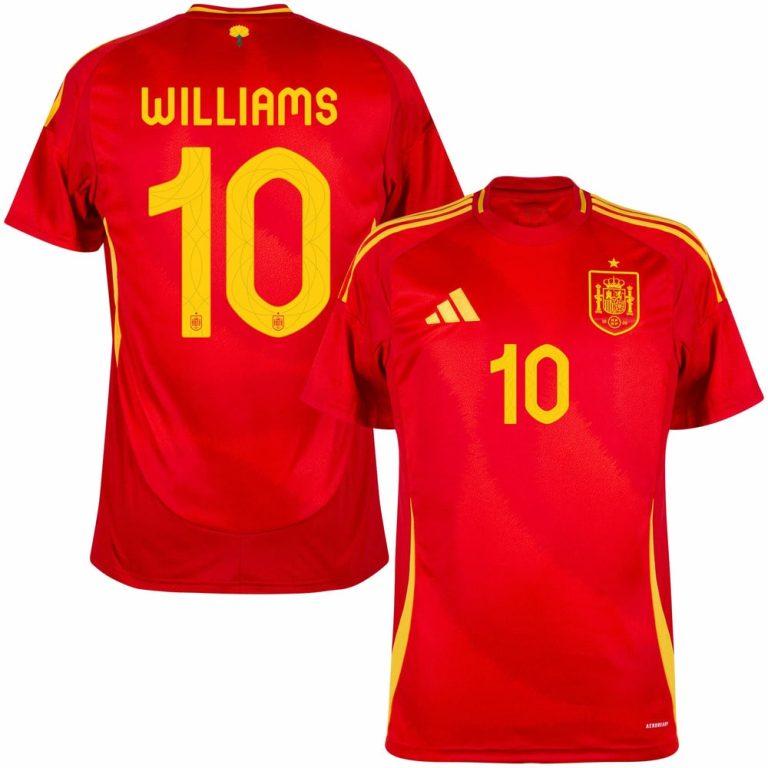 Spain Home Euro 2024 Williams Jersey (1)