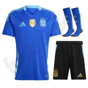 Argentina Away Child Kit Jersey 2024 2025