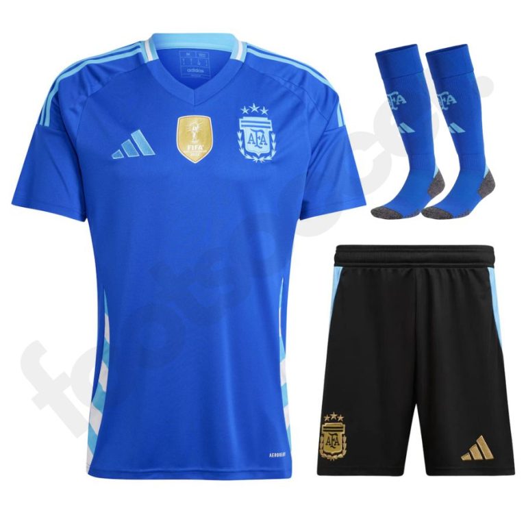 Argentina Away Child Kit Jersey 2024 2025