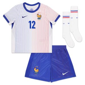 Maillot Kit Enfant Equipe De France Euro 2024 Away Kolo Muani (1)