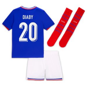 Children's French Team Jersey Euro 2024 Diaby (1)