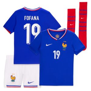 Maillot Kit Enfant Equipe De France Euro 2024 Fofana (1)