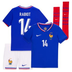 Maillot Kit Enfant Equipe De France Euro 2024 Rabiot (3)