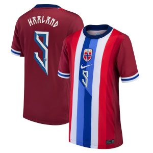 Maillot Norvège Domicile 2024 2025 Haaland (1)