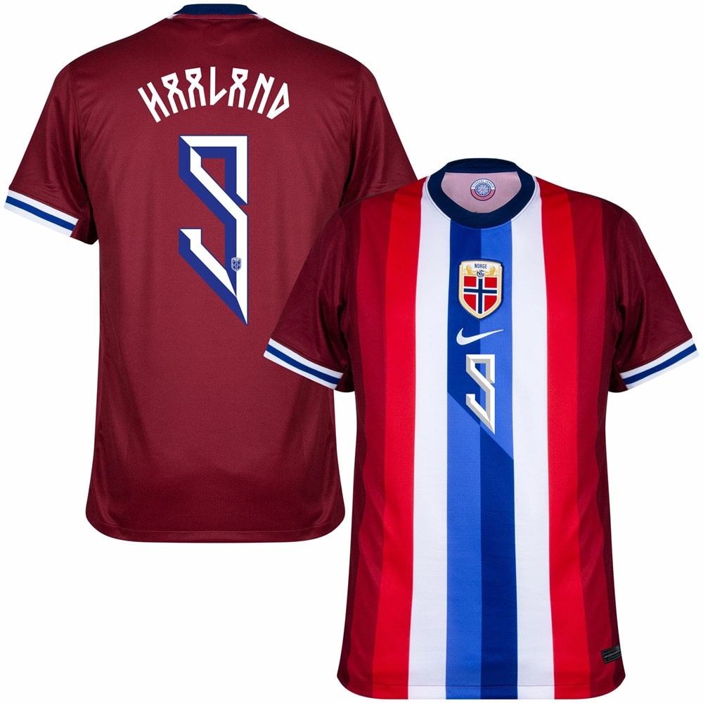 Maillot Norvège Domicile 2024 2025 Haaland (2)