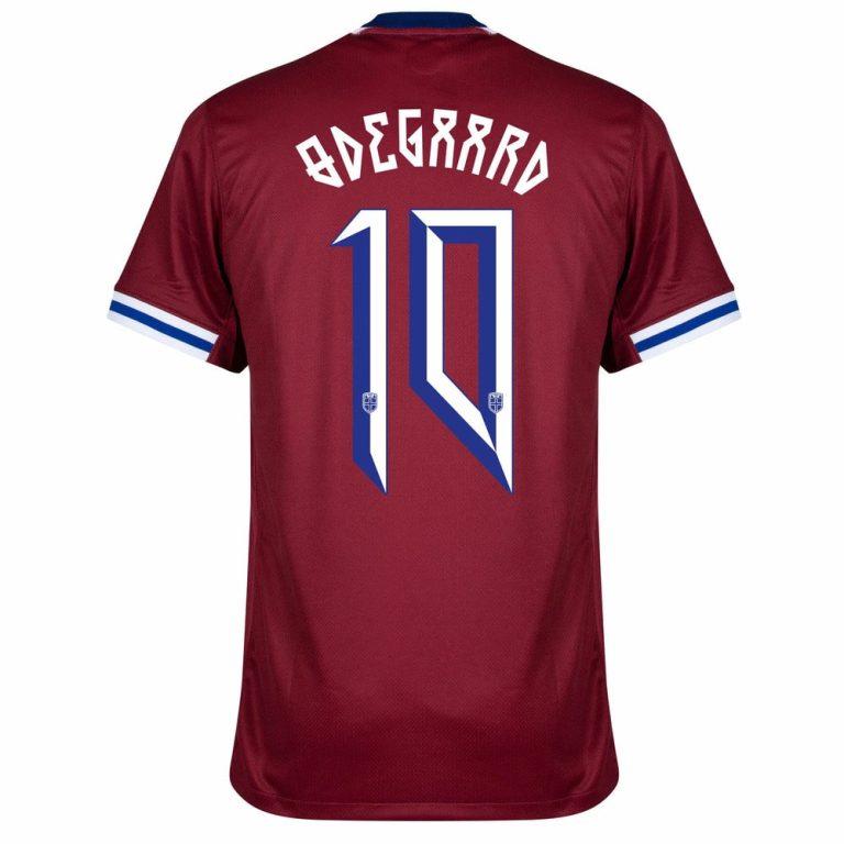 Maillot Norvège Domicile 2024 2025 Odegaard (4)