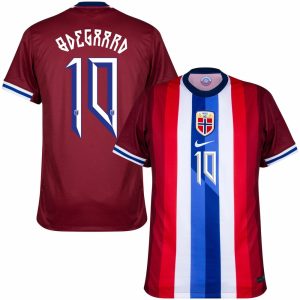 Norway Home Jersey 2024 2025 Odegaard (6)