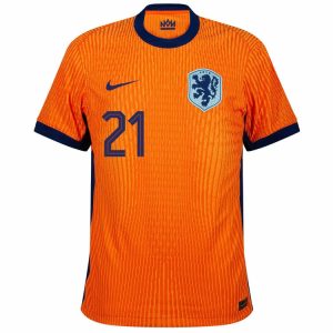 Netherlands Euro 2024 Home Jersey De Jong (3)