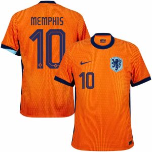 Netherlands Euro 2024 Home Jersey Memphis (1)