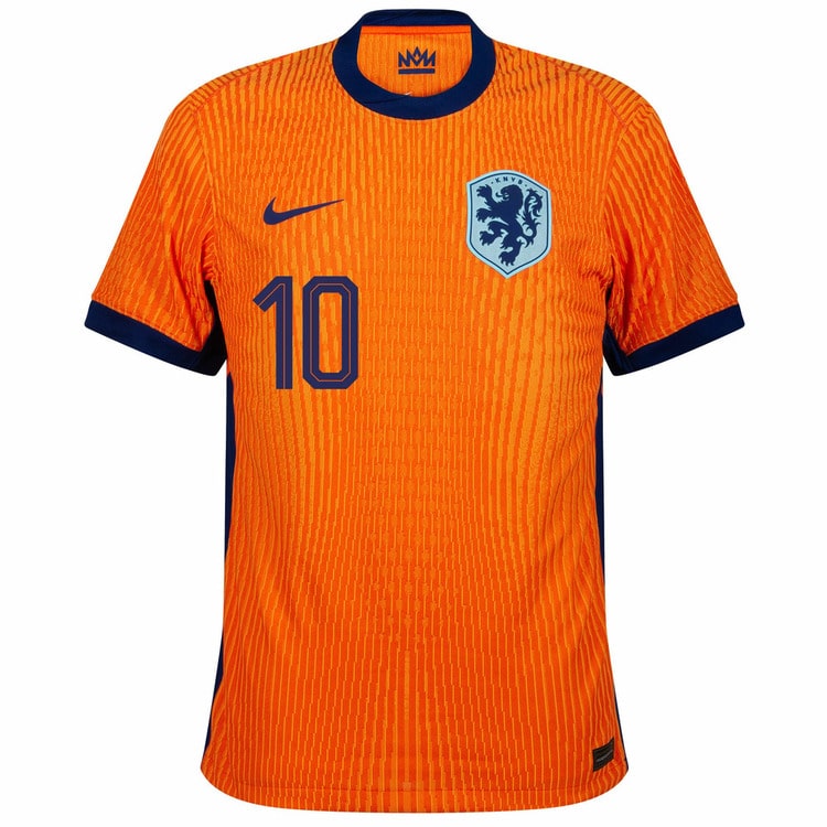 Netherlands Euro 2024 Home Jersey Memphis (3)