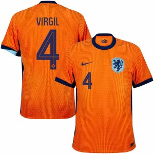 Netherlands Euro 2024 Home Jersey Virgil (1)