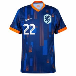Netherlands Euro 2024 Away Jersey Dumfries (2)