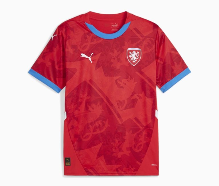 Czech Republic Home Euro 2024 Shirt (1)